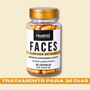 Faces Healthiz com Ácido Hialurônico – 30 dias
