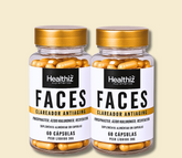 Facial Faces Healthiz com Ácido Hialurônico – 60 Dias