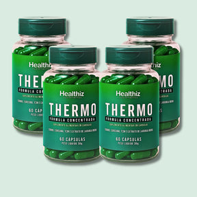 Healthiz Thermo - Termogênico para Controle de Peso e Compulsão | Tratamento Completo de 120 Dias
