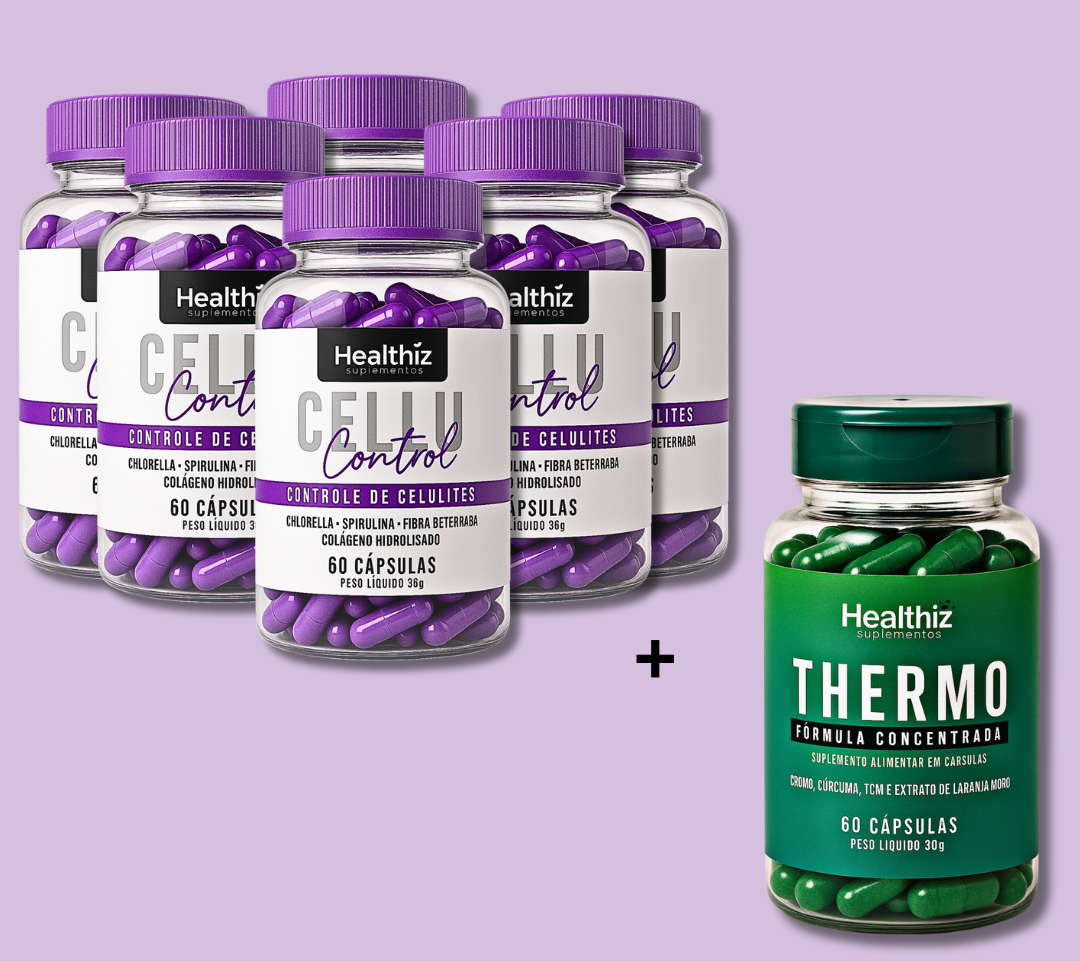Cápsulas Cellu Control Healthiz – 180 Dias