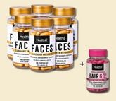 Facial Faces Healthiz com Ácido Hialurônico – 180 Dias