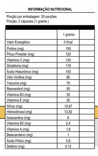Faces Healthiz com Ácido Hialurônico – 30 dias
