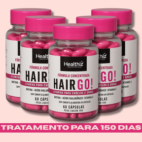 HairGO Healthiz – Cápsulas para Cabelos e Unhas – 150 Dias