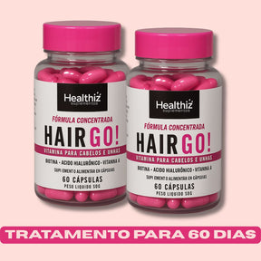 HairGO Healthiz – Cápsulas para Cabelos e Unhas – 60 Dias